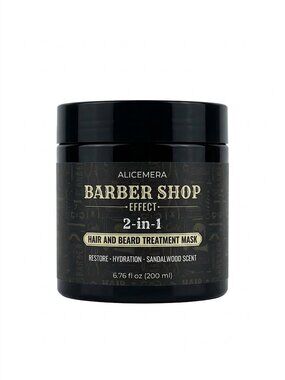 Men's Hair and Beard Treatment Mask Alicemera New